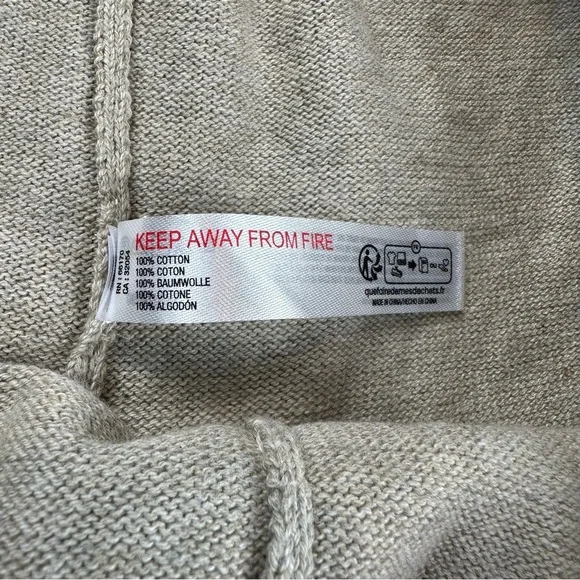 Free People Beach Freya Barrel Knit Pants Size Medium High Waist Slouchy Lounge - Picture 12 of 16